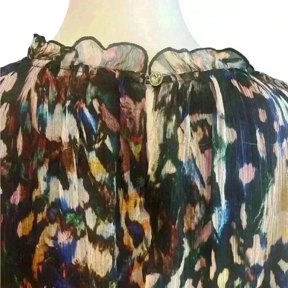 JOHNNY WAS Elaine Silk Chiffon
Mini Dress Size S - Picture 5 of 11